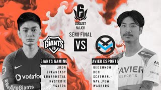 Giants Gaming vs Xavier Esports \/\/ APAC Six August 2020 Major – North Division Semi-Final