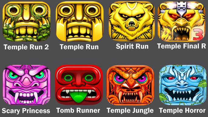 Temple Run 2,Tomb Runner,Zombie Run 2,Temple Run,Zombie Run,SeaShine,Spirit  Run,Jungle Run 