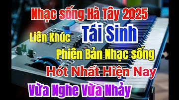 Nhạc sống Hà Tây 2025 | LK Tái Sinh Disco Remix (Chìm vào trong ánh mắt đắm đuối) Vừa Nghe Vừa Nhảy