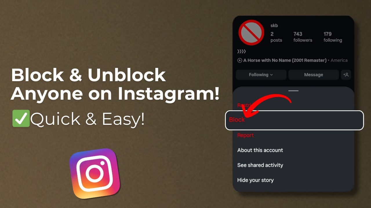 How to Block & Unblock Someone on Instagram | Stop Annoying People Easily