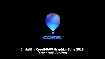 CorelDRAW 2018 ESD (Download) Installation