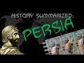 History Summarized: Ancient Persia