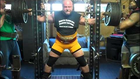 Joey Smith - Week 2 - Day 3 - Max Effort Squats - Cube Training @ NeboBarbell 11/30/12