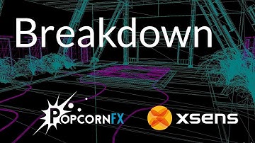 PopcornFX & XSens for SIGGRAPH Previz Breakdown