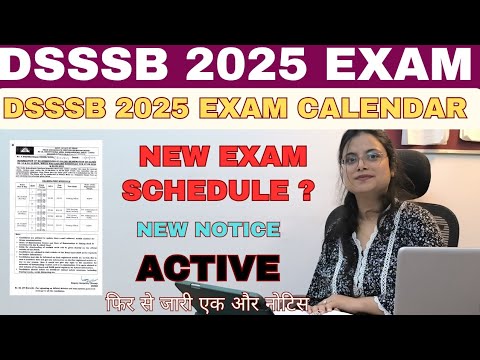 DSSSB 2025 NEW