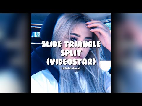 slide triangle split with presets | videostar