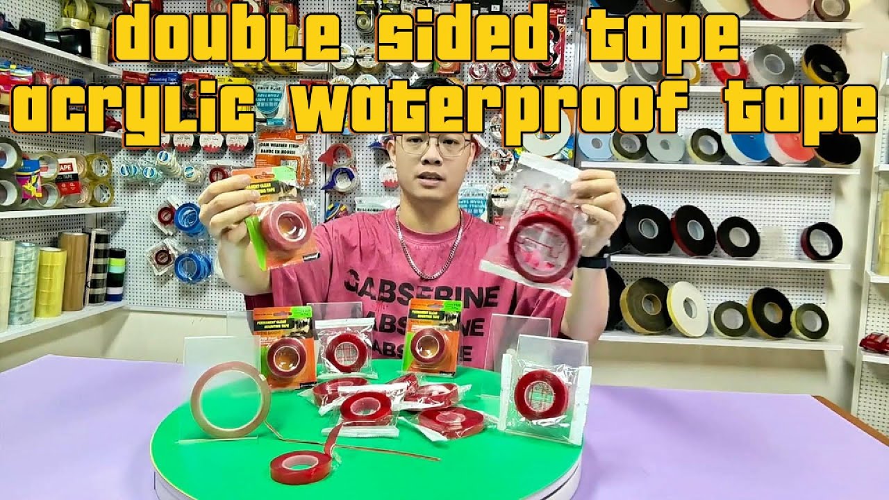 Thin clear adhesive tape,thick mounting tape for motorcycle,uv cured acrylic adhesive tapes