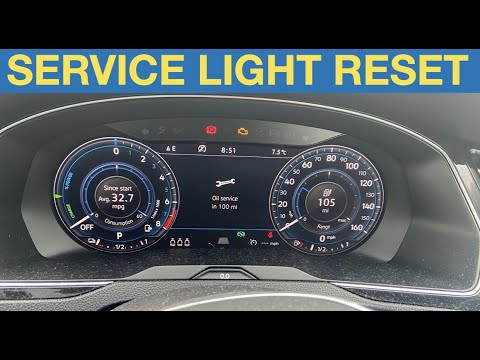 2018 Volkswagen Passat service light reset