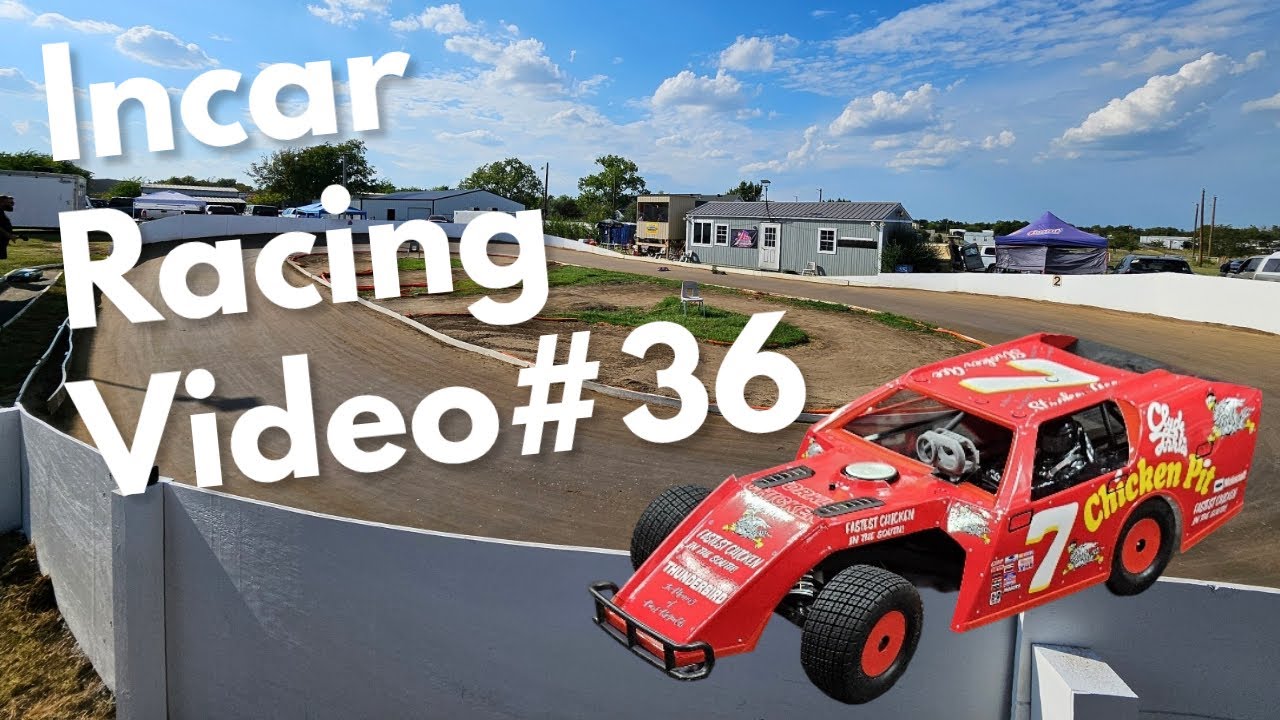 In car Video 36 first heat at blue ridge rc speedway fist video from trax mod trax mod