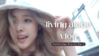 Living alone vlog ☁ Med school dropout? Cambridge student?