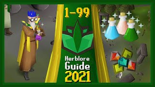 RuneScape's Ultimate 1-99 Herblore Guide (Make GP/Best XP)[OSRS]