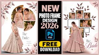 2026's Best Wedding Photo Frame Designs: Get Your Free PSD Template Here!" screenshot 1