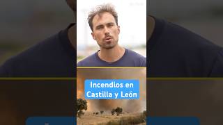 Bomberos se quejan de la falta de medios para combatir el fuego en Castilla y León #shorts