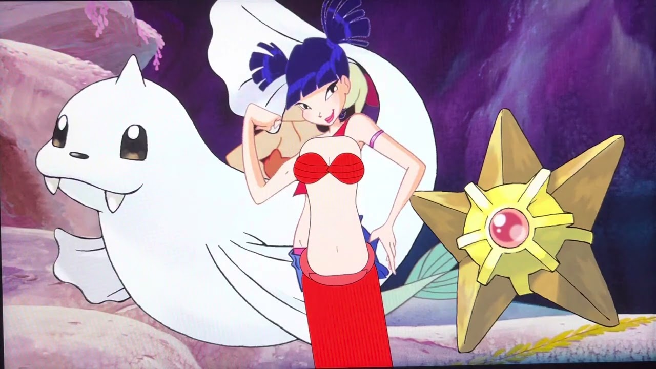 Lucario Pan (Part 10): Lucario, Mario And Peach At Mermaid Lagoon