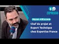 Mazen alkassem  chef de projet et expert technique chez expertise france