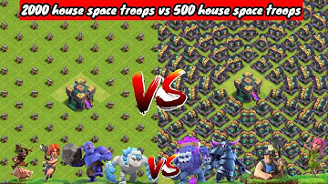 2000 house space troops vs max cannon experiment video