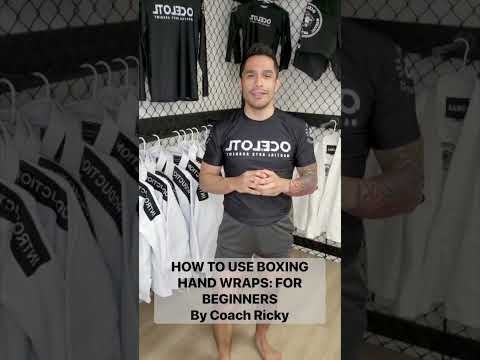 How to Hand wrap your hands before your boxing or kickboxing class