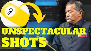 9 Ball Unspectacular Shots I Efren \\