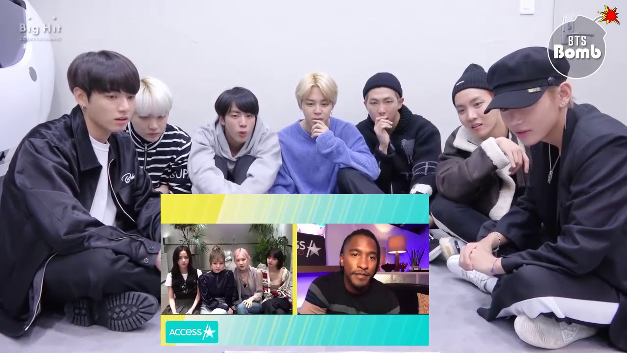 BTS REACTION | BLACKPINK Songs Dua Lipa, Taylor Swift, Kill This Love- in a Game of Song Association