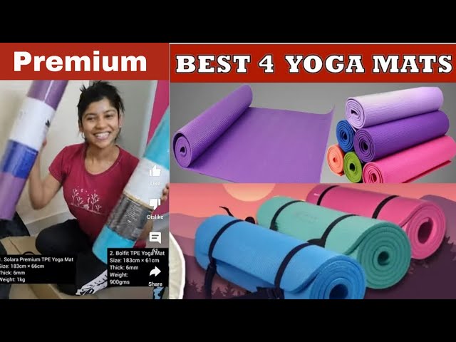 Top 5 Yoga Mats In India - The Ultimate Guide To Finding Your Perfect Mat /  Best Yoga Mats 