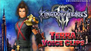 All Terra Voice Clips • Kingdom Hearts 3 • Voice Lines • 2019 (Jason Dohring) - ENGLISH