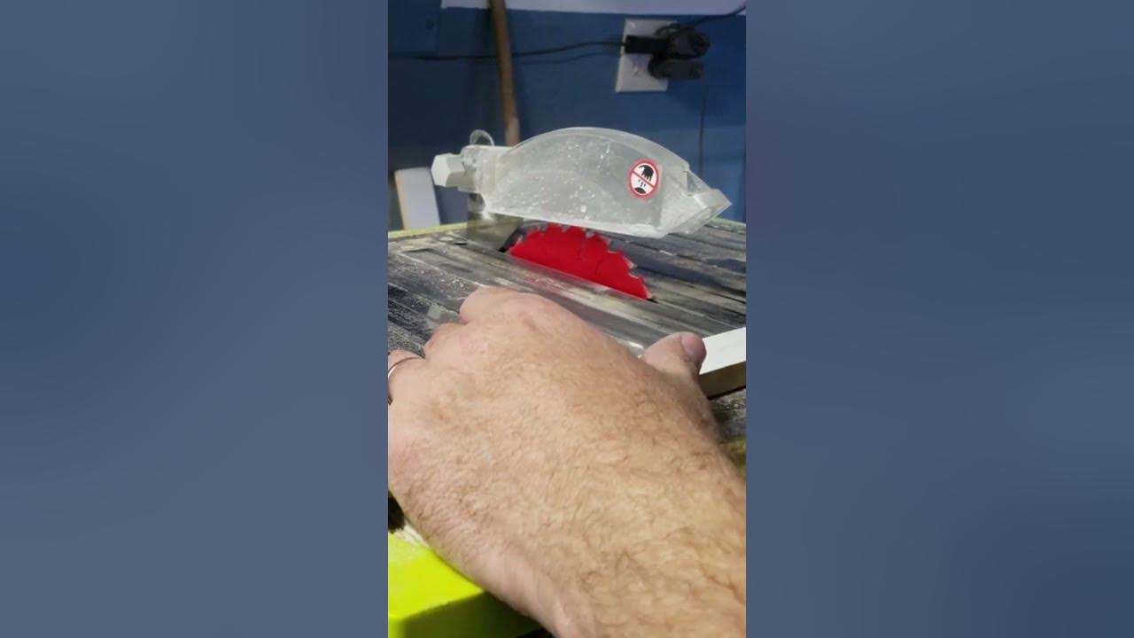 TURN YOUR RYOBI WET SAW INTO A WOOD SAW YouTube