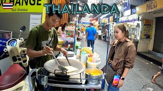 CAZARI TIP COTET si STREET FOOD LA 10 LEI PE STRAZILE DIN BANGKOK (THAILANDA)