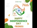 happy independence day status 2023 #manivlogs #independenceday