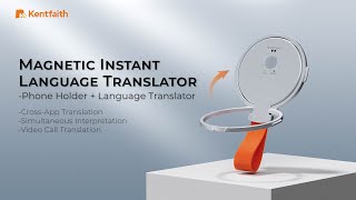 Introducing Kentfaith Magnetic Instant Translator Device for Phone Chat App/Call Translation screenshot 4