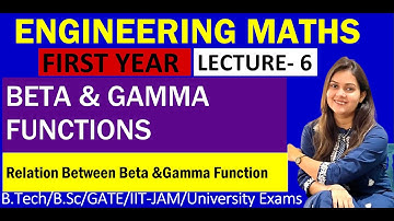 Beta & gamma Function : Relation Between Beta & Gamma Function II #integralcalculus #gate #iitjam