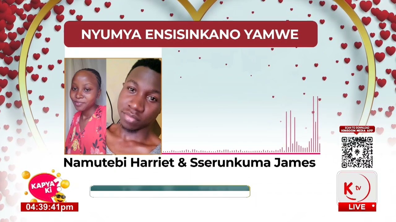 Namutebi Harriet anyumya engeri gyeyagwa mukwano ne Sserunkuma James.