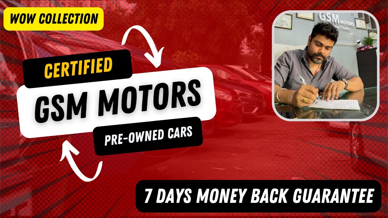 GSM Motors Certified PreOwned Car / Money Back Guarantee / Best Used