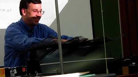 Shive wave machine waves passing through each other