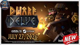 Dwarf Delve | Release date announcement Trailer