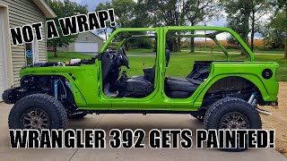 Mojito Jeep Wrangler 392 Build! NOT A WRAP and now it’s 1 of 1! by ShockerRacing Garage 3,956 views 1 year ago 11 minutes, 28 seconds