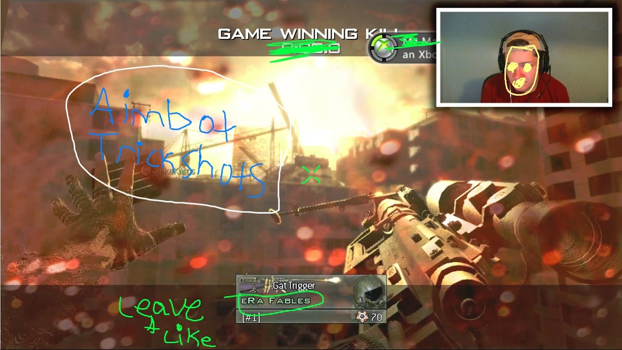 INSANE OUT OF THE MAP TRICKSHOTS! (MW2 Aimbot Trickshotting)