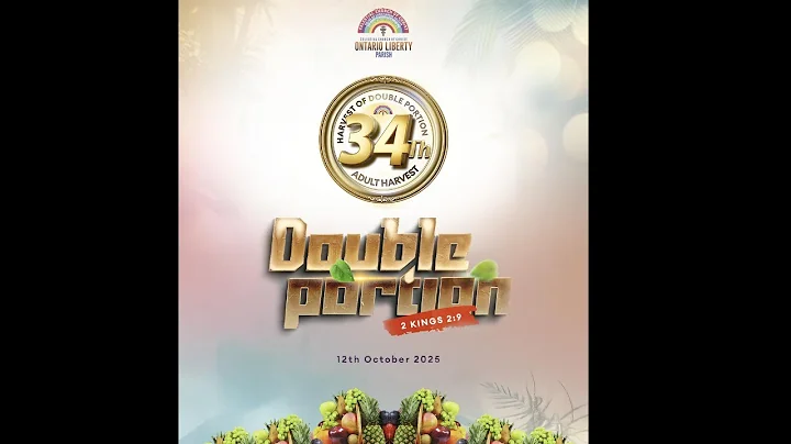 Final Day - HARVEST OF DOUBLE PORTION!! - October 12, 2025