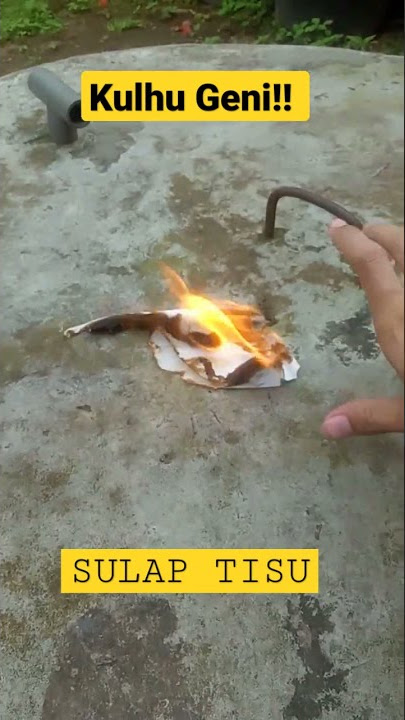 Qulhu Geni | Sulap Tisu #Shorts