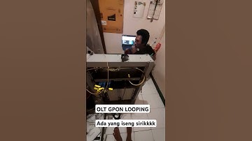 OLT GPON LOOPING!! SESEORANG MEMBUAT JARINGAN DI NONAKTIPKAN #wifirumahan #wifi #wifirumah #rtrwnet