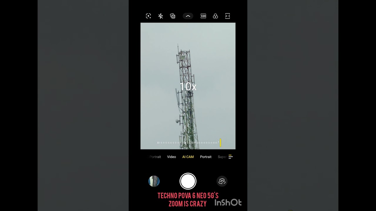 Techno Pova 6 Neo 5g's Zoom is crazy