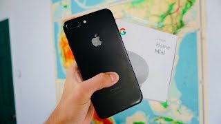 google home mini iphone app