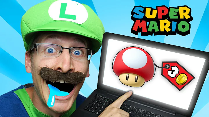 Luigi in Real Life - Online Grocery (Super Mario B...