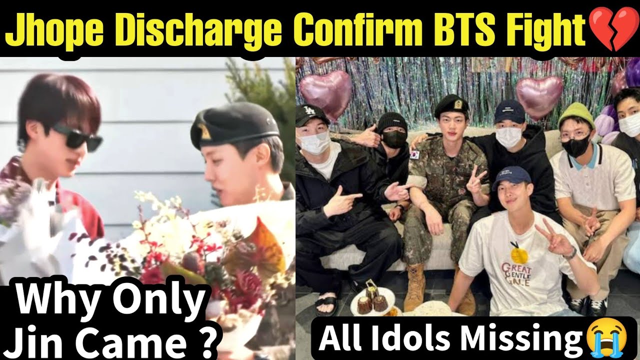 BTS Idols Boycott Jhope At Military Discharge Ceremony BTS Fight bts-idols-boycott-jhope-at-military-discharge-ceremony-bts-fight