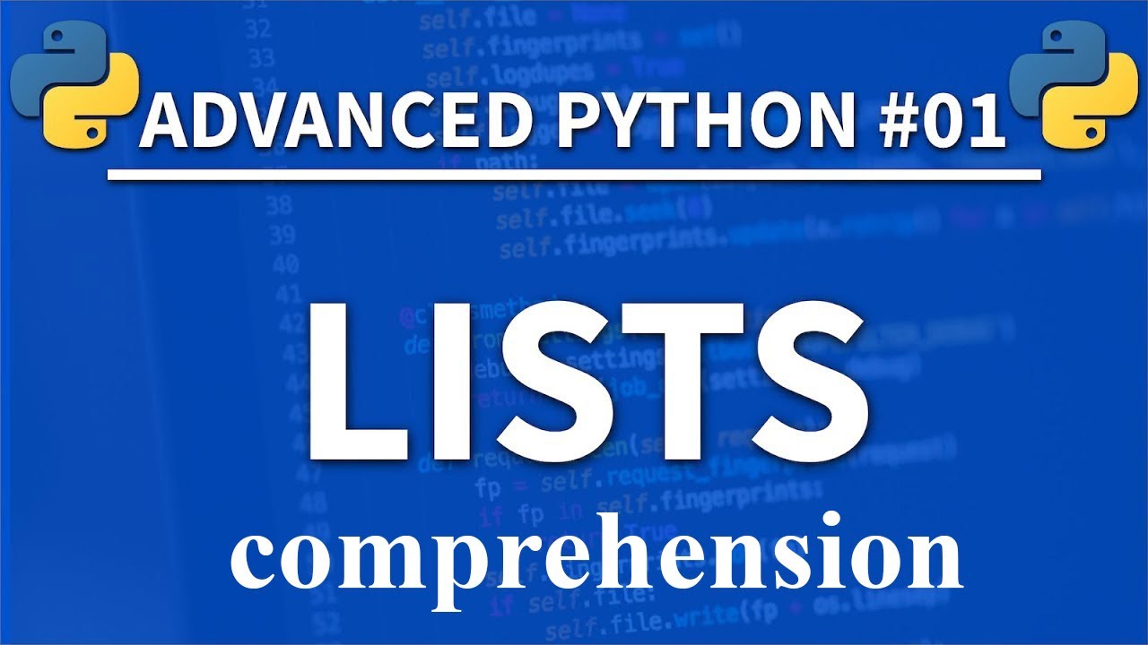 List comprehension python это. List comprehension python.