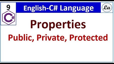 C# Properties | C# Tutorials