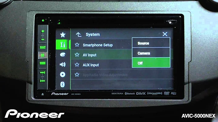How To - AVIC-5000NEX - Use 2nd Camera Input