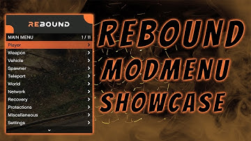 *Updated* Rebound MODMENU SHOWCASE | GTA ONLINE