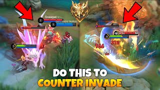 Do These Things When Enemies INVADE Your Jungles in Solo Rank!! | TUTORIAL Lancelot Best Rotation