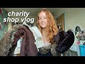 thrift with me! charity shop vlog & try on haul