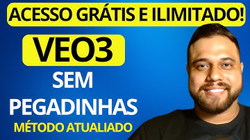 Como usar o Veo 3 GRATUITO Para Criar Vídeos ILIMITADOS Por Dia